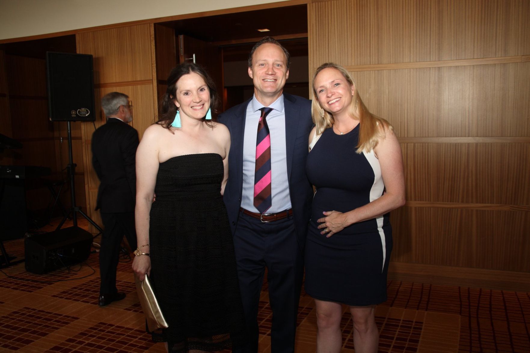 Sarah Kaye, John Clennan, Ashley Clennan